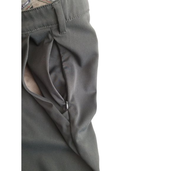 Men's Jachs New York Flat Front Comfort Waist Stretch Performance Black Shorts - Picture 9 of 14